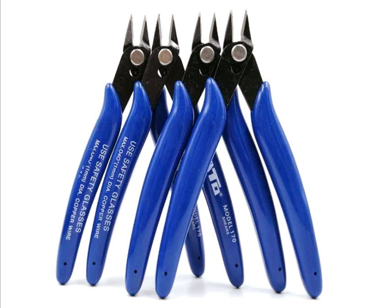 Mini-Diagonal-Pliers-HaTools-Electrical-Wire-Cable-Cutters-Cutting-Side-Snips-Flush-Pliers-Nipper-Anti